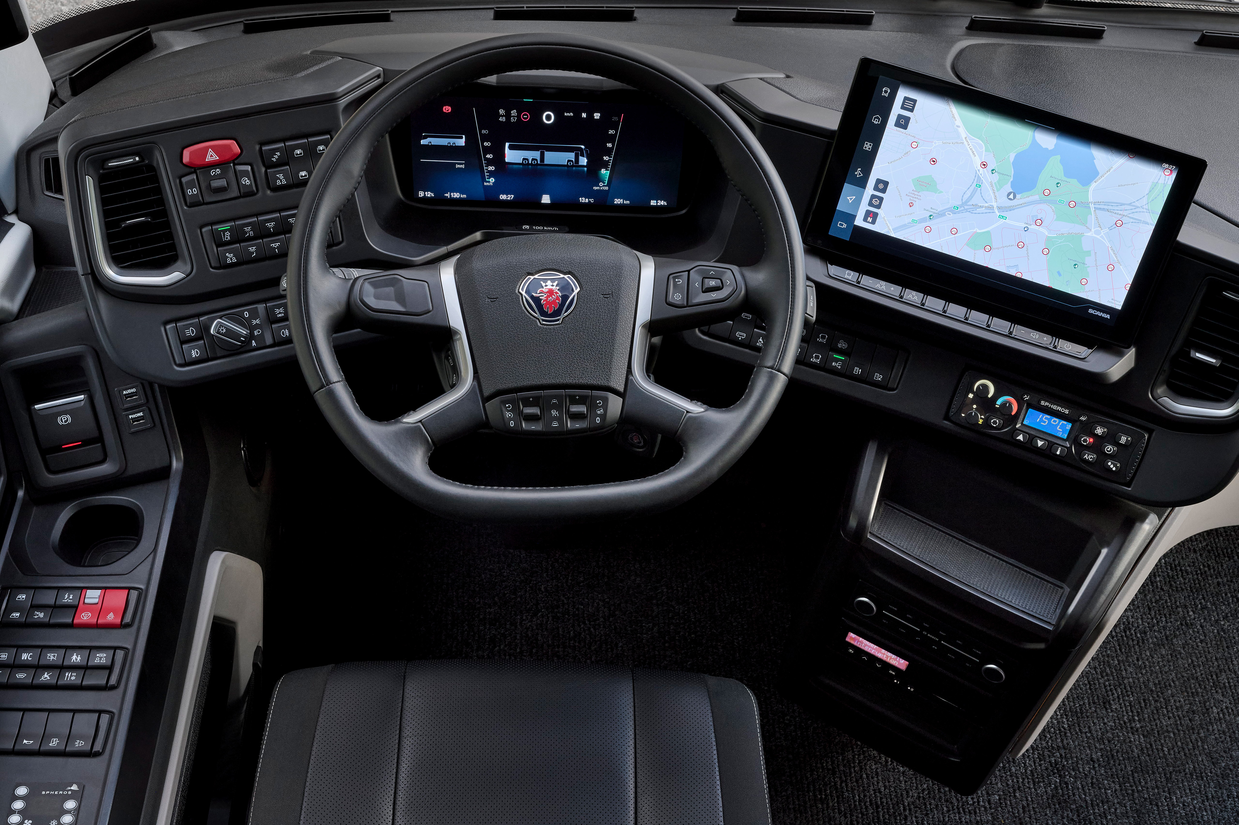 Scania touring werkplek
