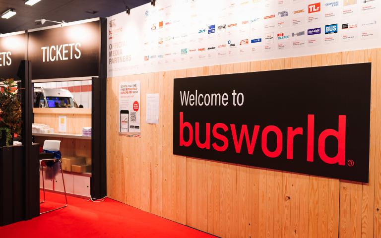 Busworld Europe Entrance