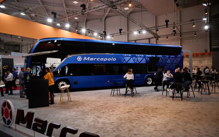 Brazil present at BUSWORLD with Marcopolo