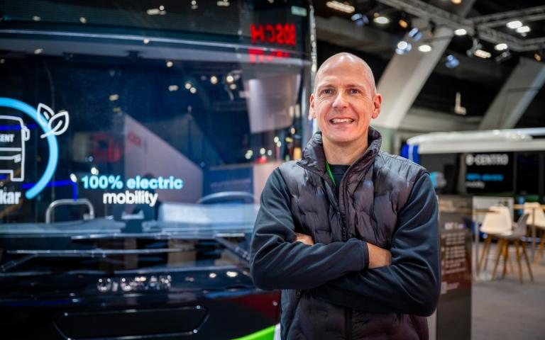 Vincent Dewaele, General Manager of Busworld International, strongly believes in the role of Busworld Plaza.