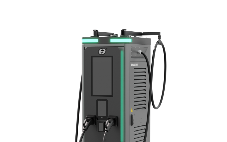 High-power charging stations for electric vehicles